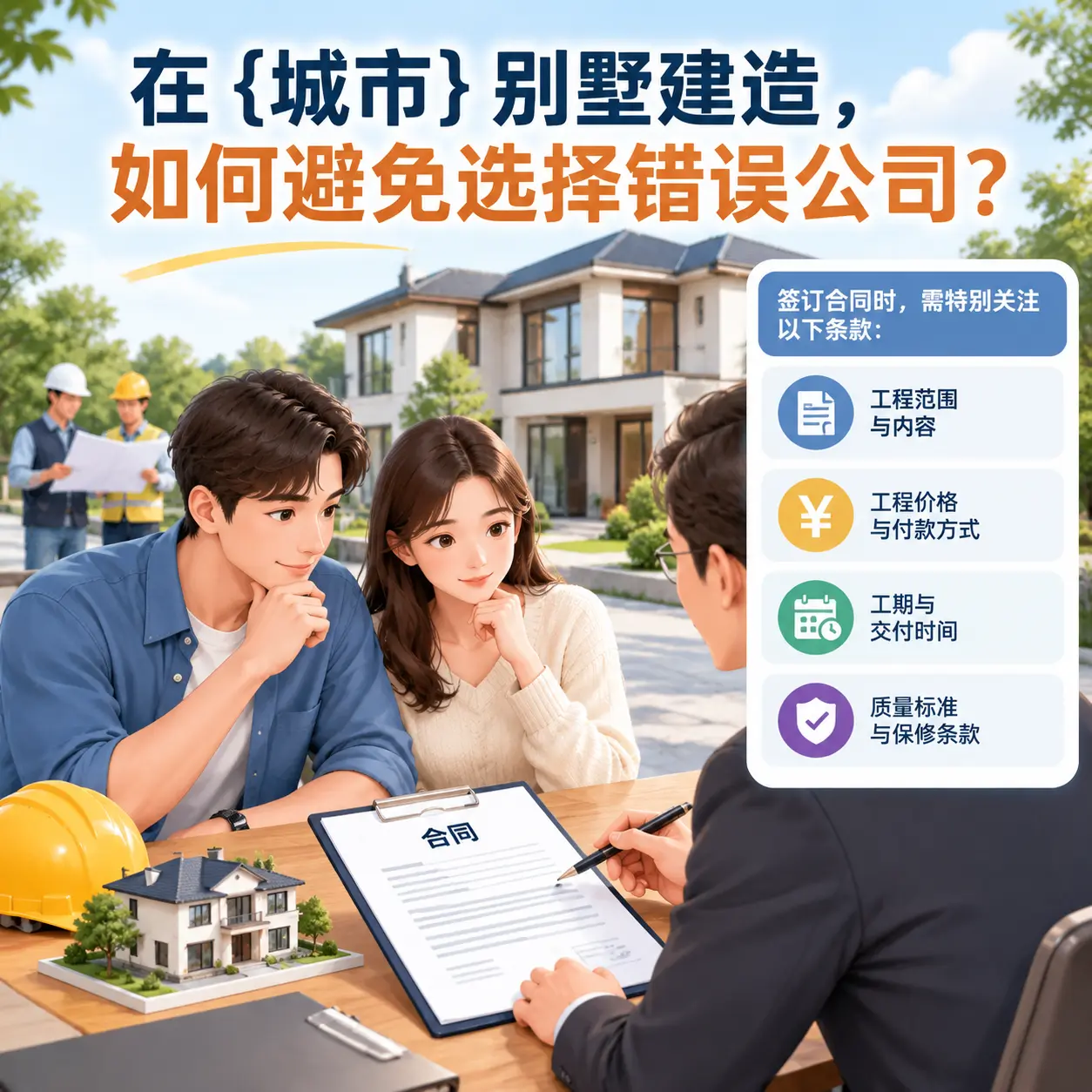 在 习水 别墅建造，如何避免选择错误公司？