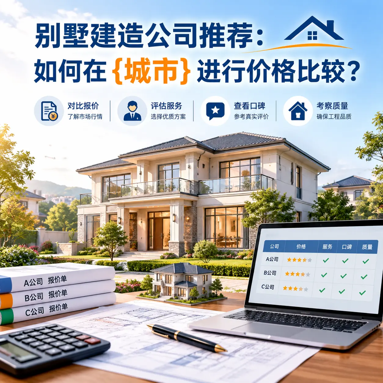 别墅建造公司推荐:如何在 习水 进行价格比较?