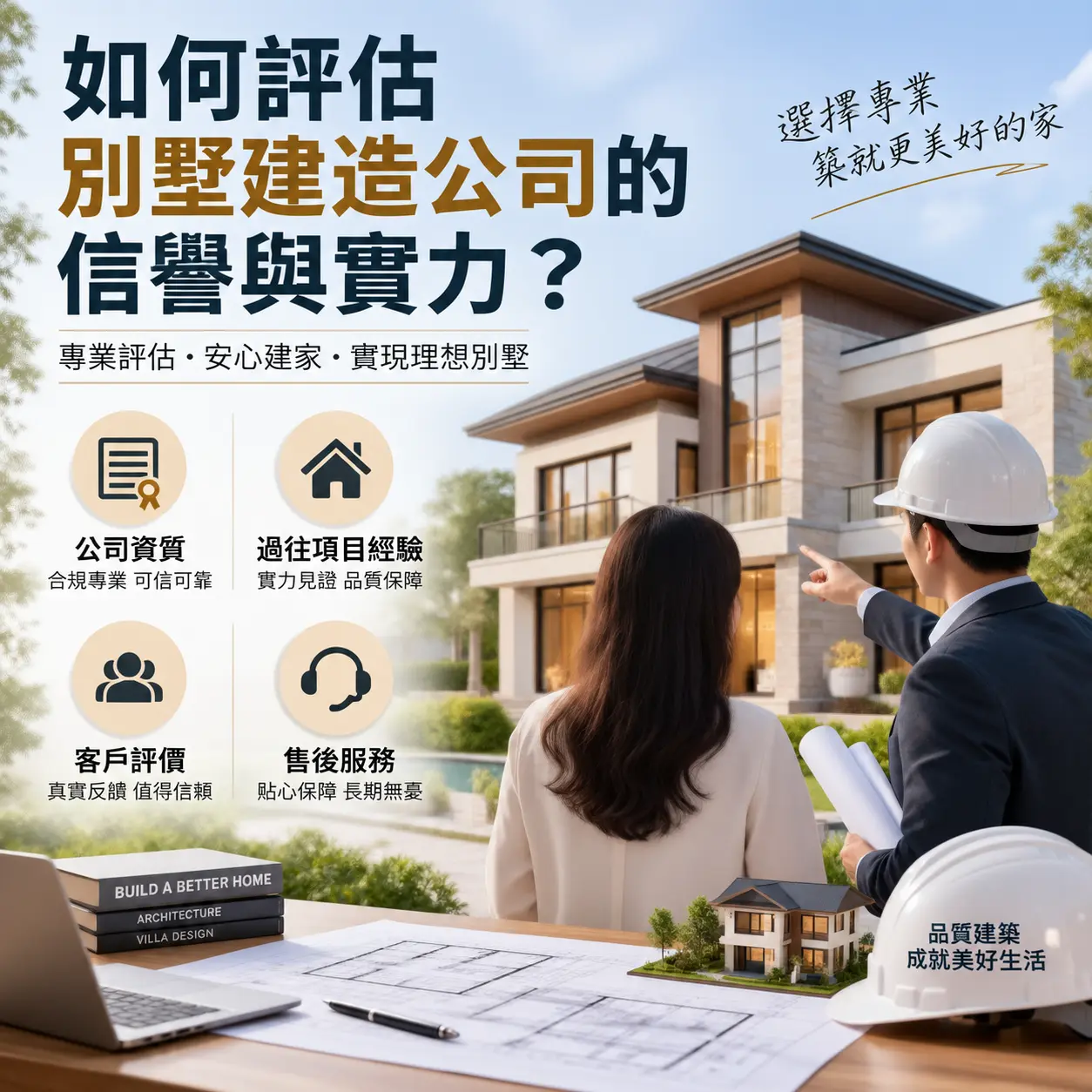 如何评估 习水 别墅建造公司的信誉与实力？