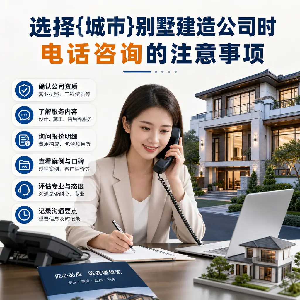 选择习水别墅建造公司时,电话咨询的注意事项