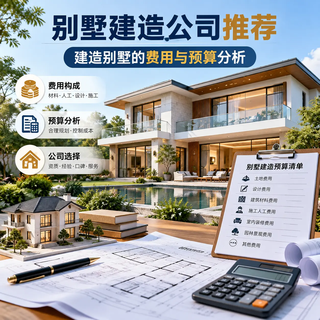 别墅建造公司推荐： 习水 建造别墅的费用与预算分析