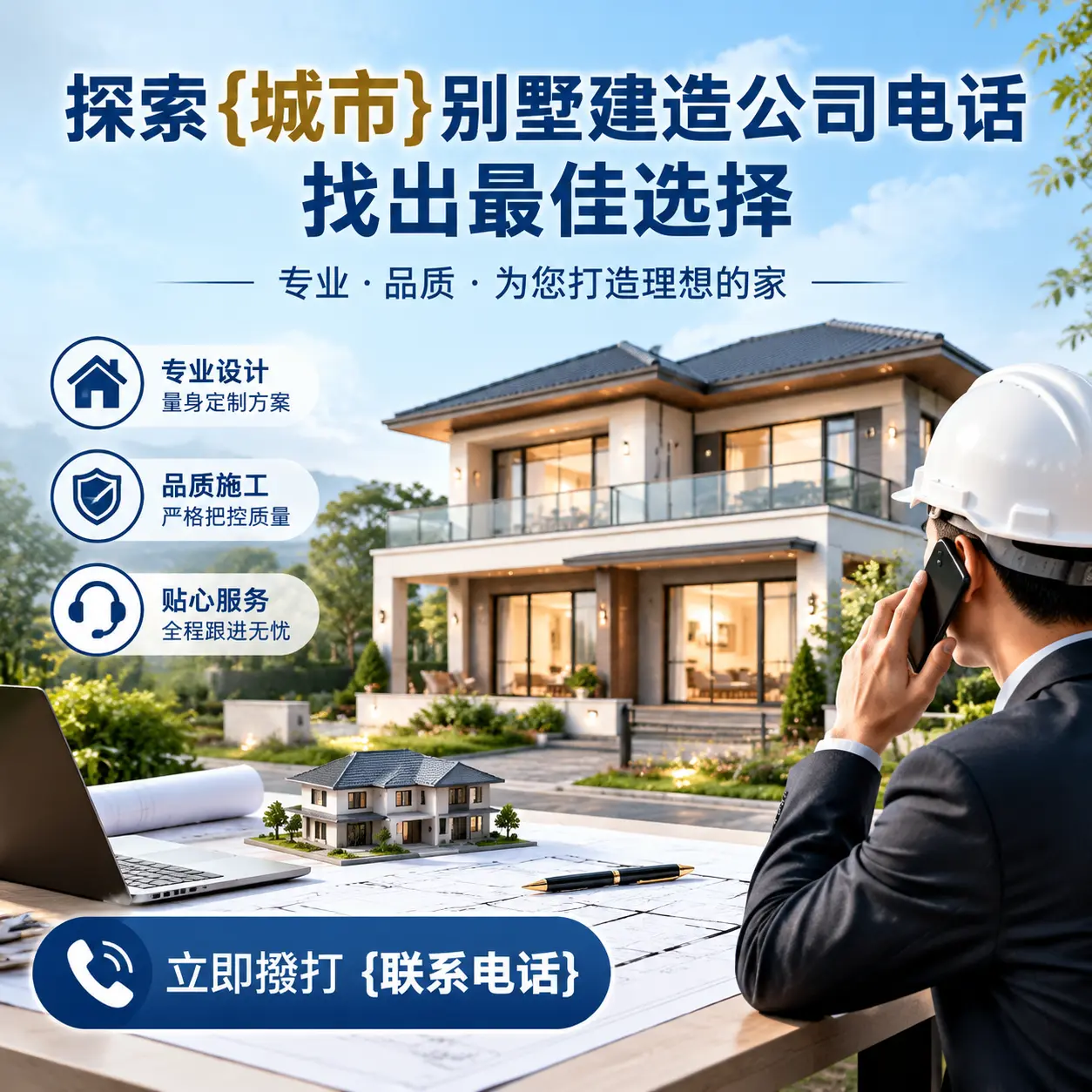 探索习水别墅建造公司电话，找出最佳选择