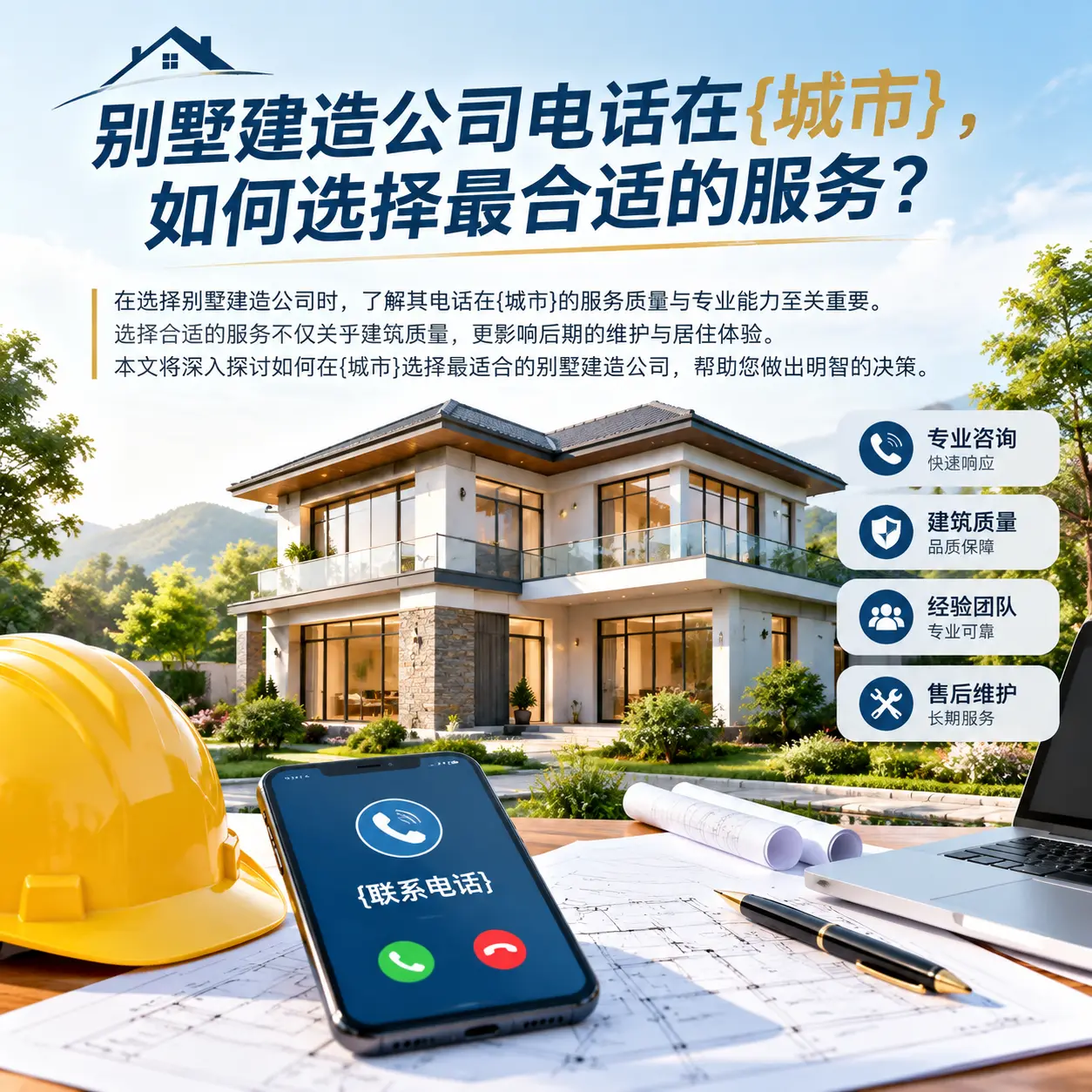 别墅建造公司电话在习水，如何选择最合适的服务？