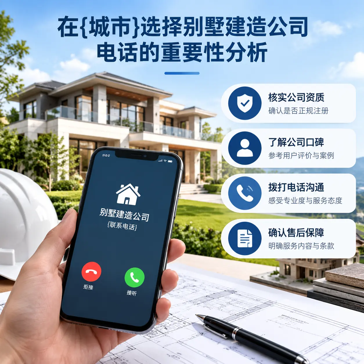 在习水选择别墅建造公司电话的重要性分析