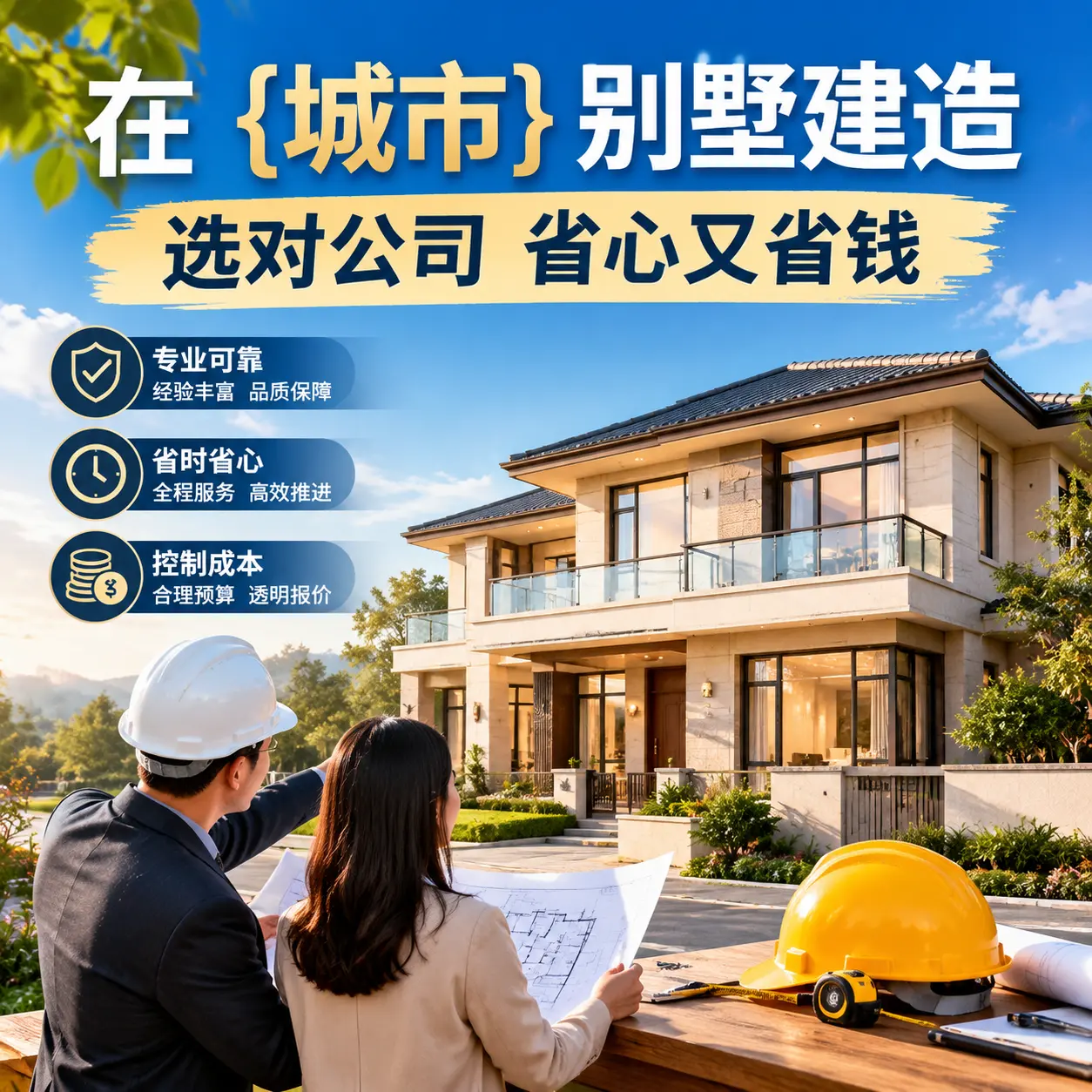 在 习水 别墅建造，选对公司省心又省钱