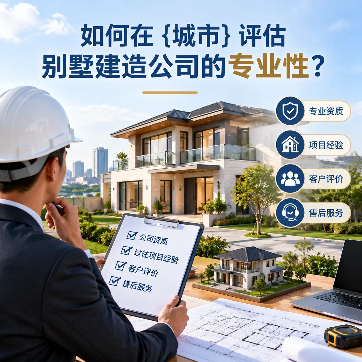 如何在 习水 评估别墅建造公司的专业性？