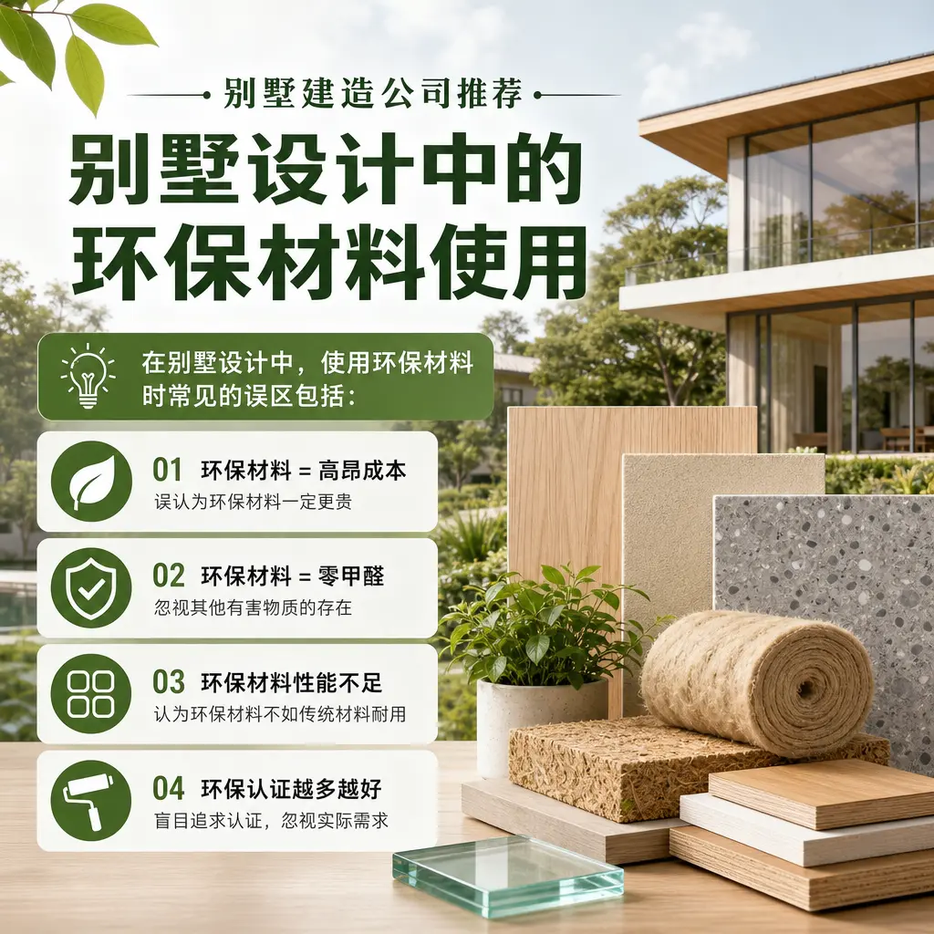 别墅建造公司推荐: 习水 别墅设计中的环保材料使用