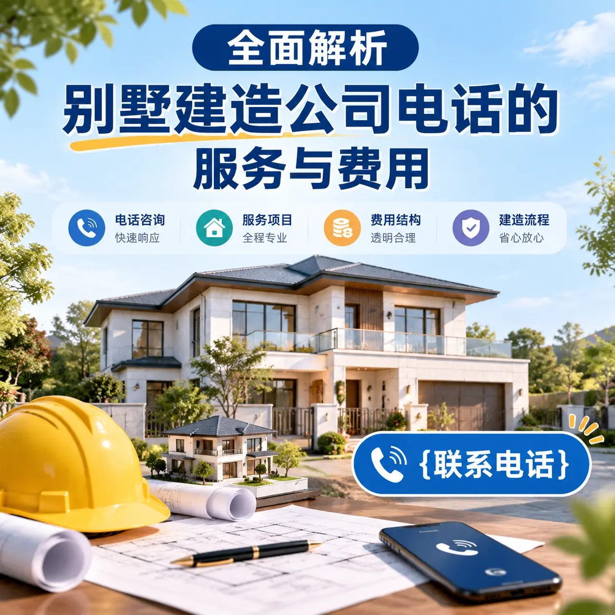 全面解析习水别墅建造公司电话的服务与费用
